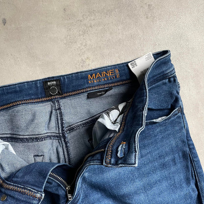Hugo Boss Maine Regular fit farmernadrág