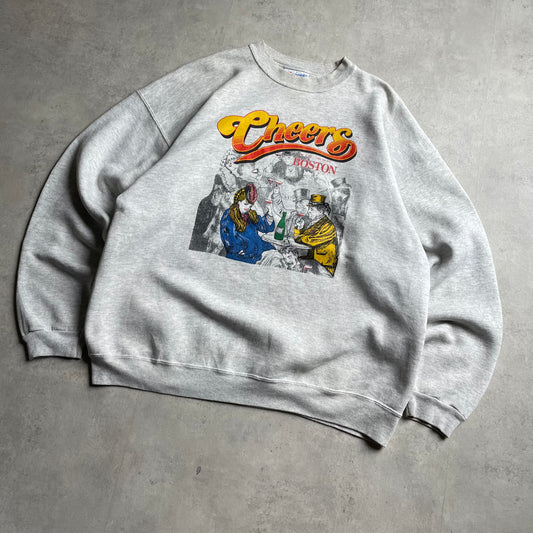 Vintage '92 Hanes heavyweight Cheers graphic pulóver