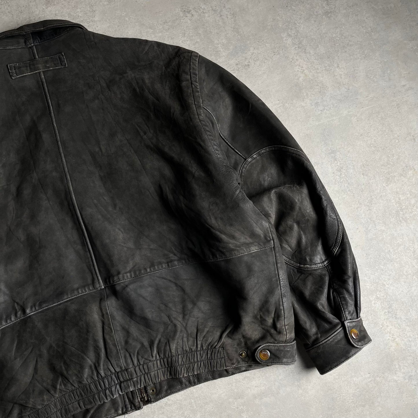 Vintage Nautica bőrdzseki