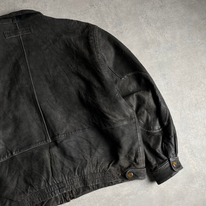 Vintage Nautica bőrdzseki