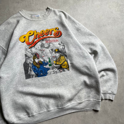 Vintage '92 Hanes heavyweight Cheers graphic pulóver