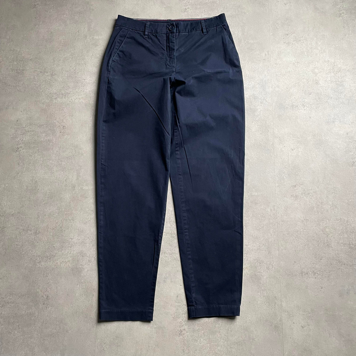 Tommy Hilfiger sötétkék chinonadrág