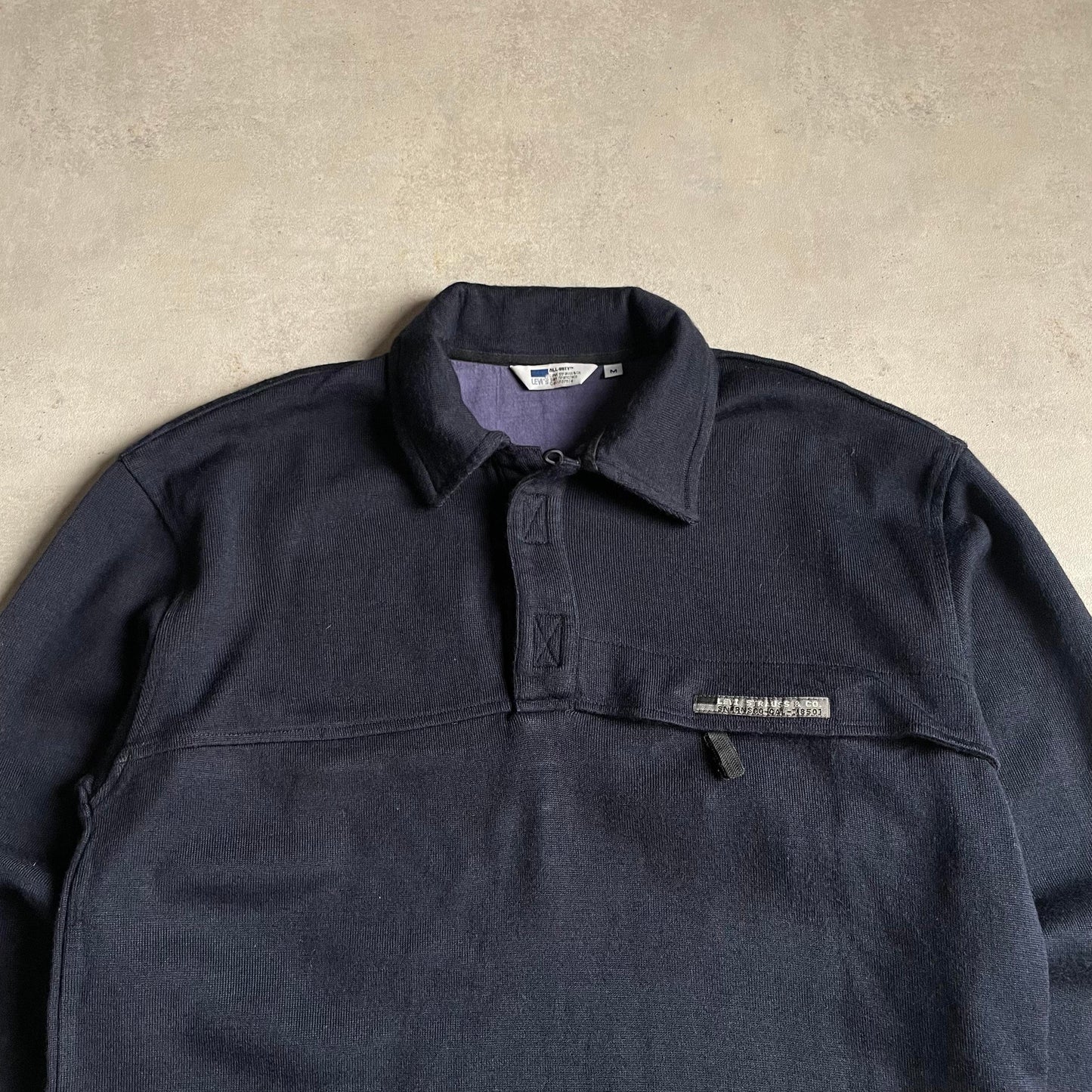 Vintage Levi's 1/4 zip pulóver