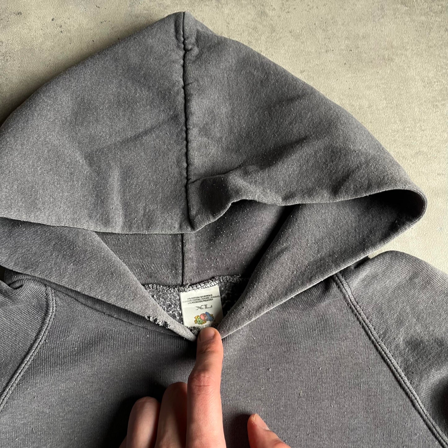 Vintage Made in the USA Fruit of the Loom pulóver