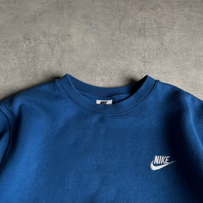 Nike azúrkék crewneck