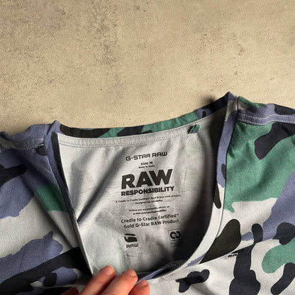 G-Star Raw camo v-nyakú póló