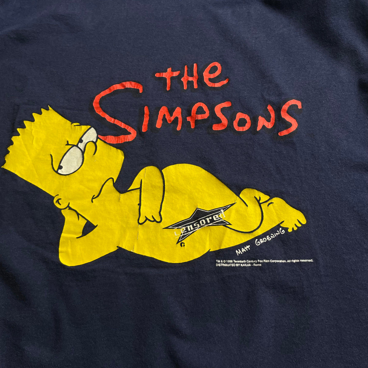 1998 The SImpsons graphic póló