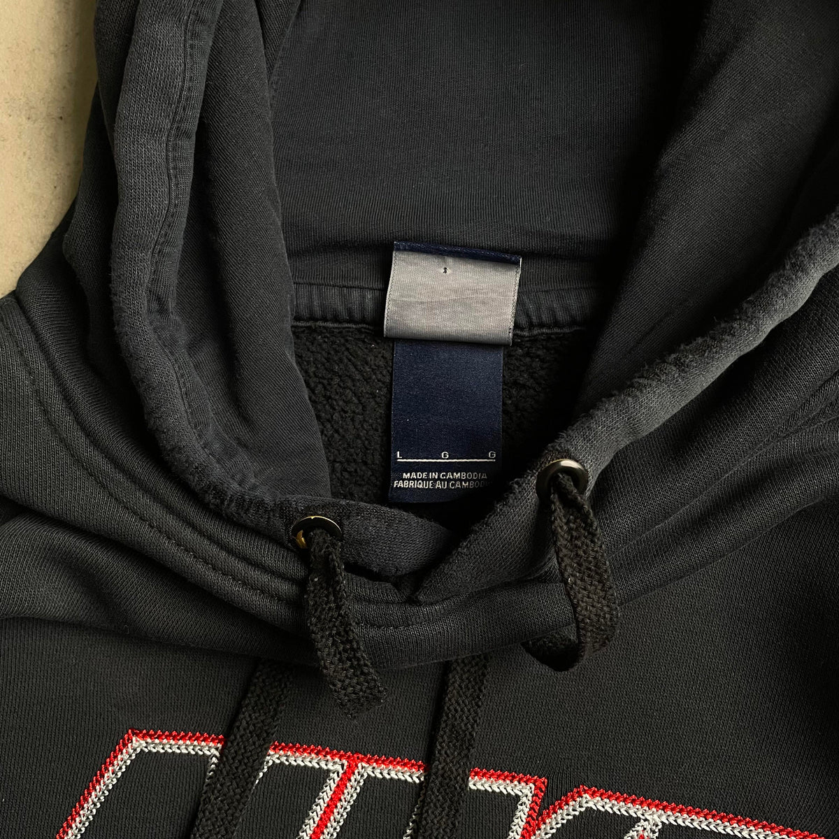 Nike spell out hoodie
