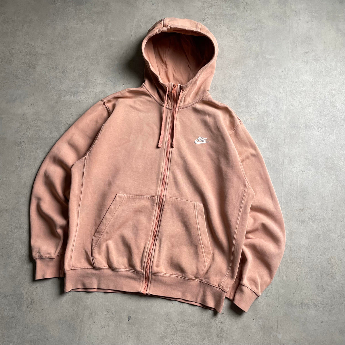Nike rózsaszín zipup hoodie