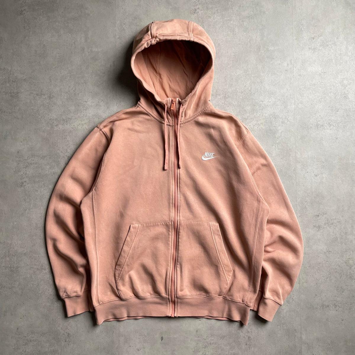 Nike rózsaszín zipup hoodie
