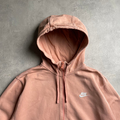 Nike rózsaszín zipup hoodie