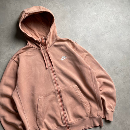 Nike rózsaszín zipup hoodie