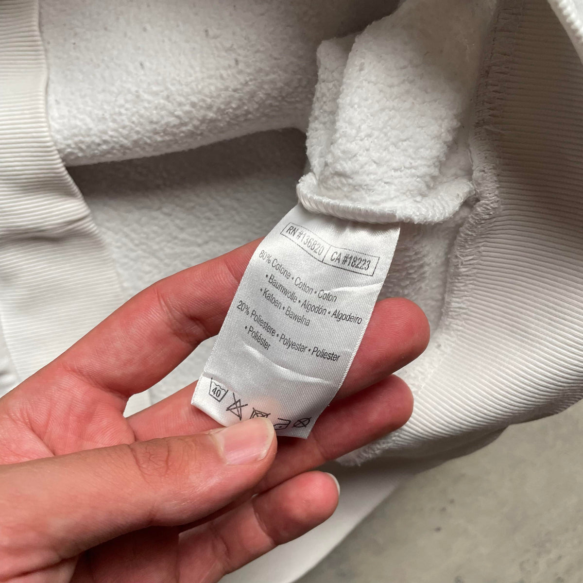 Kappa taped hoodie