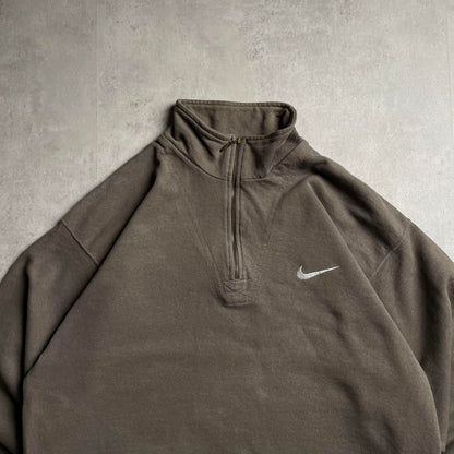 Vintage 90's Nike quaterzip pulóver