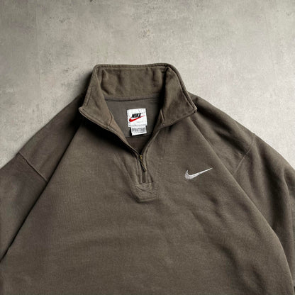Vintage 90's Nike quaterzip pulóver