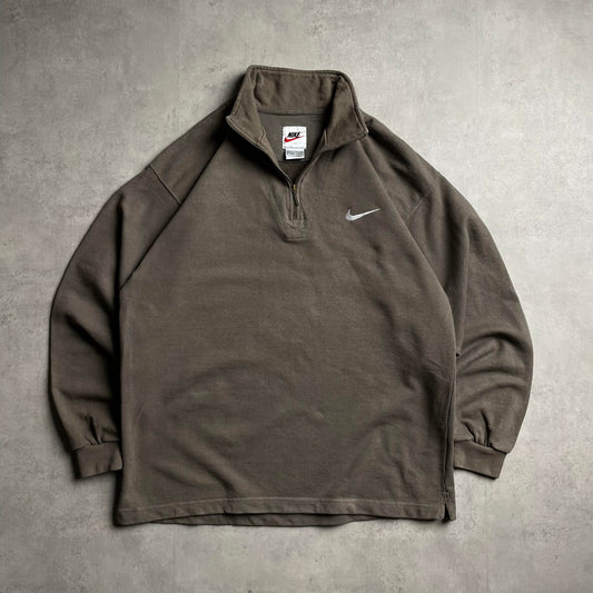 Vintage 90's Nike quaterzip pulóver