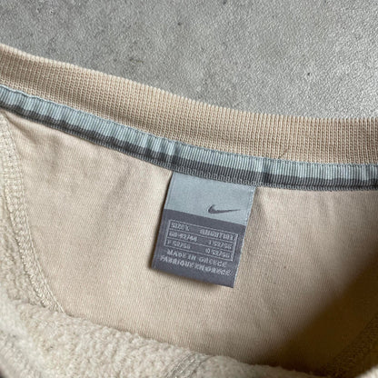 Nike bézs silvertag crewneck