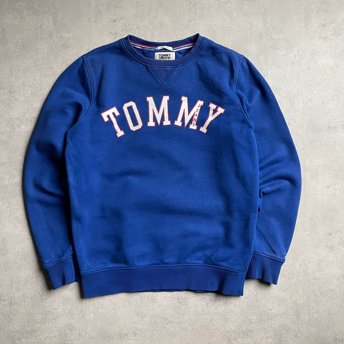 Tommy Jeans kék crewneck