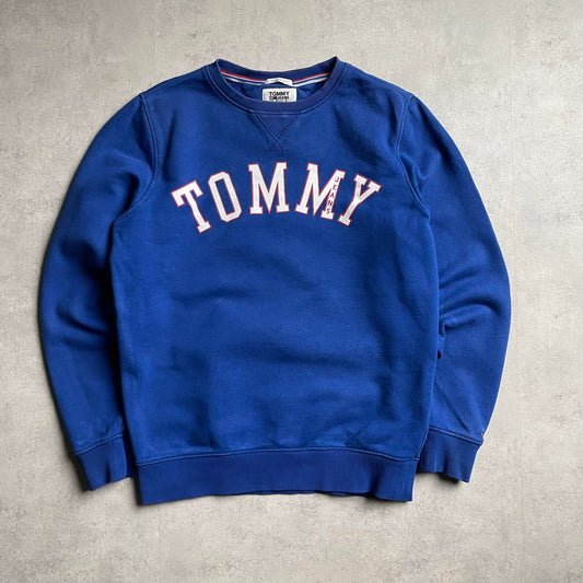 Tommy Jeans kék crewneck
