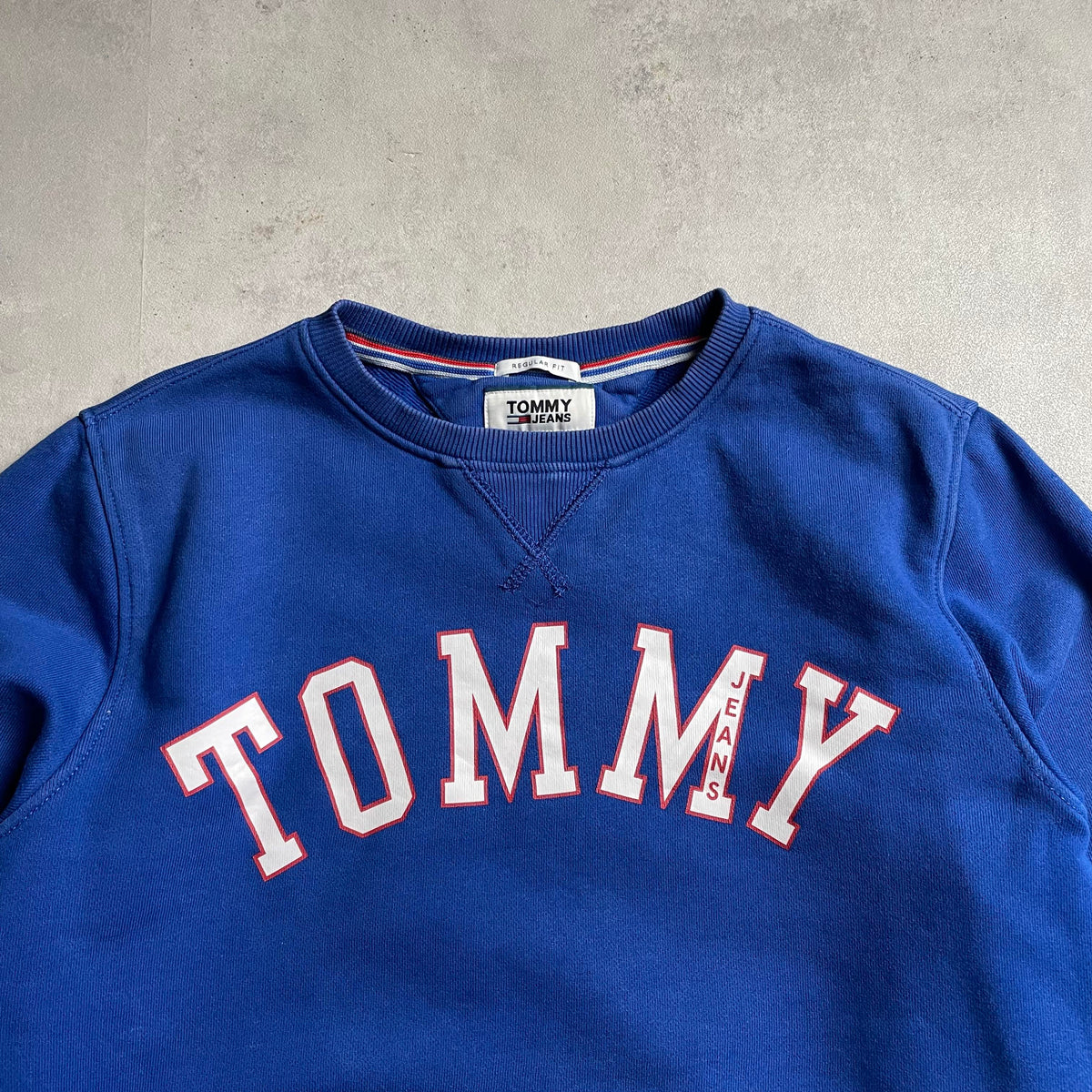 Tommy Jeans kék crewneck