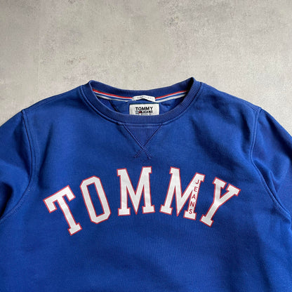 Tommy Jeans kék crewneck