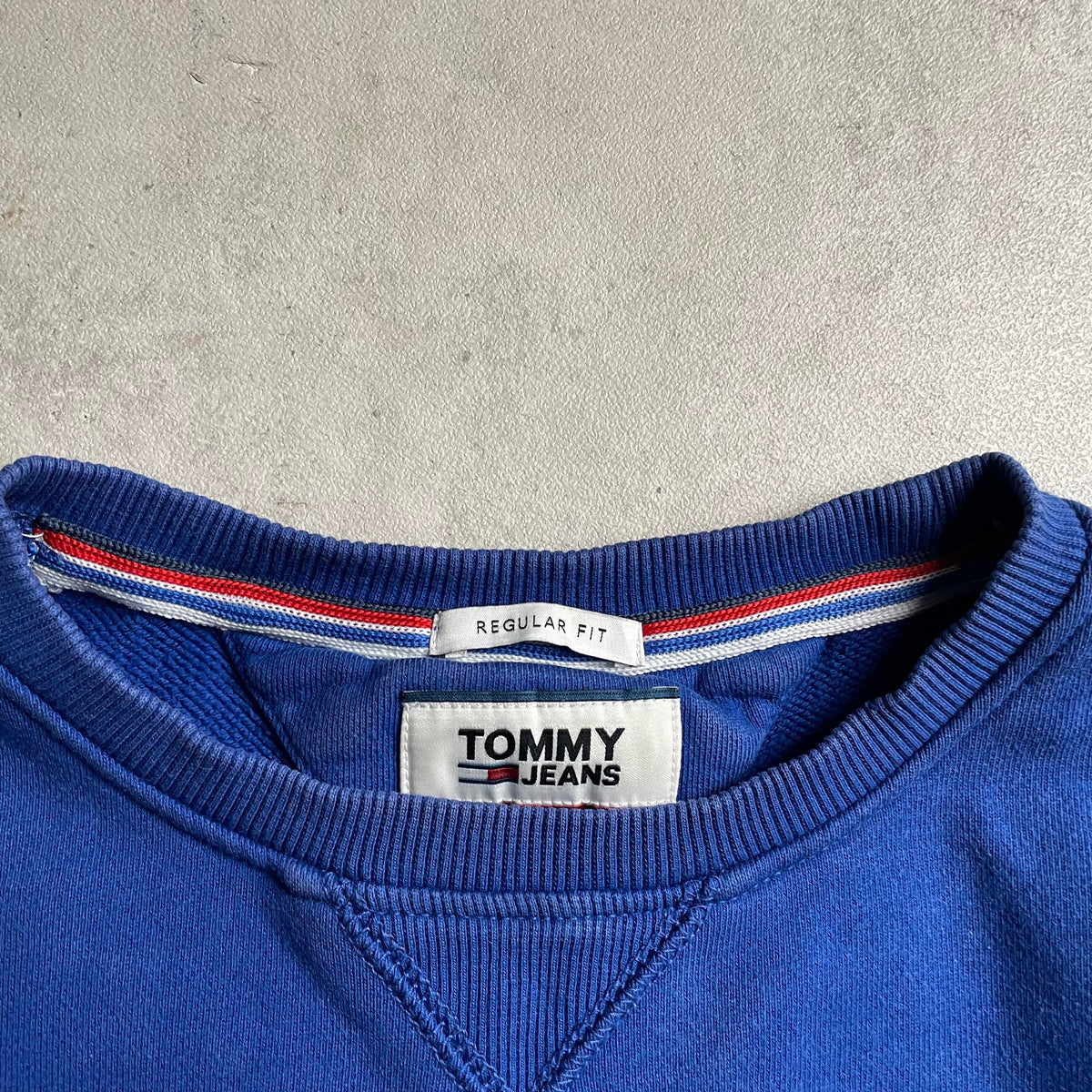 Tommy Jeans kék crewneck