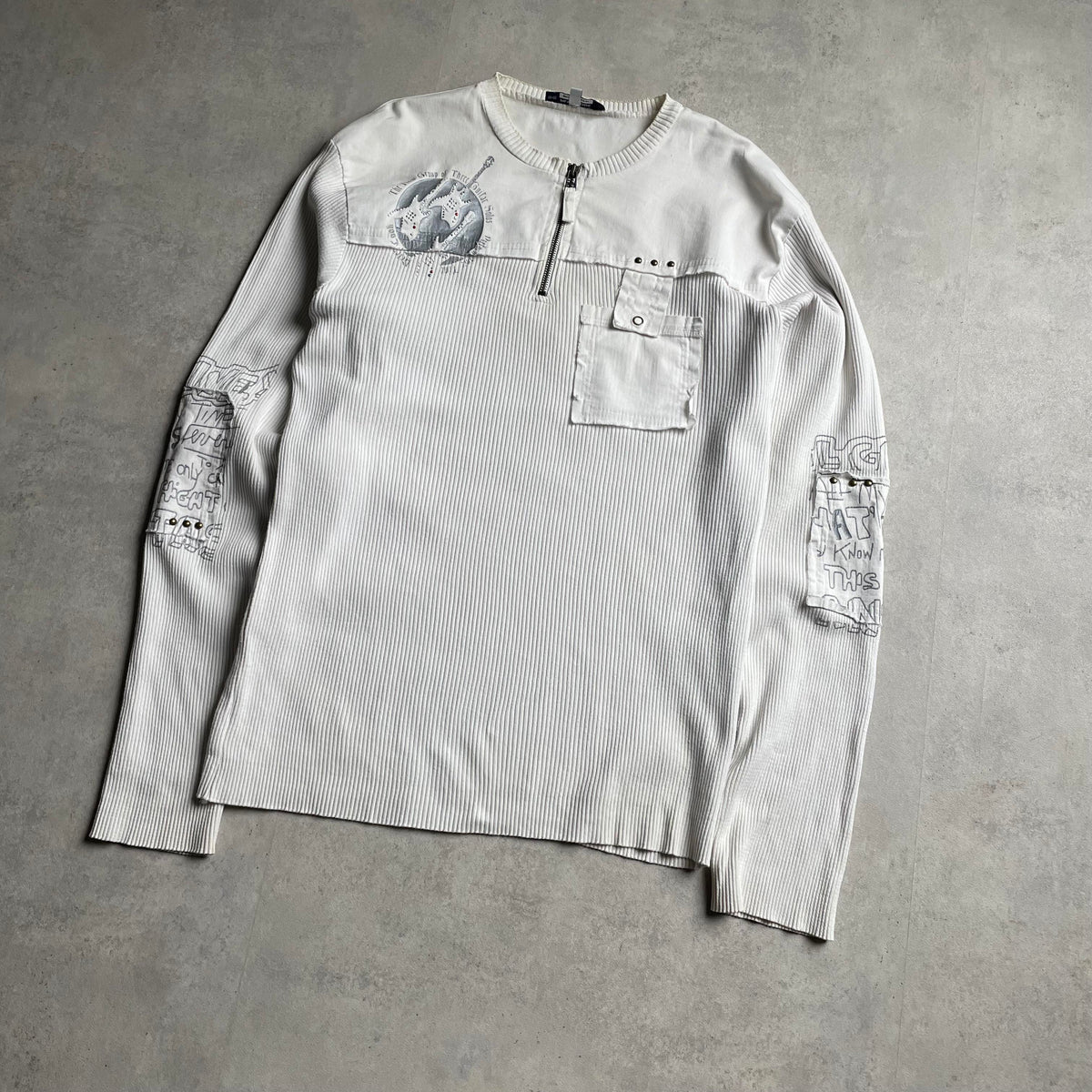 Peter Cook Y2K graphic longsleeve