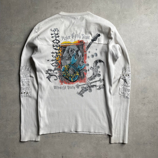 Peter Cook Y2K graphic longsleeve