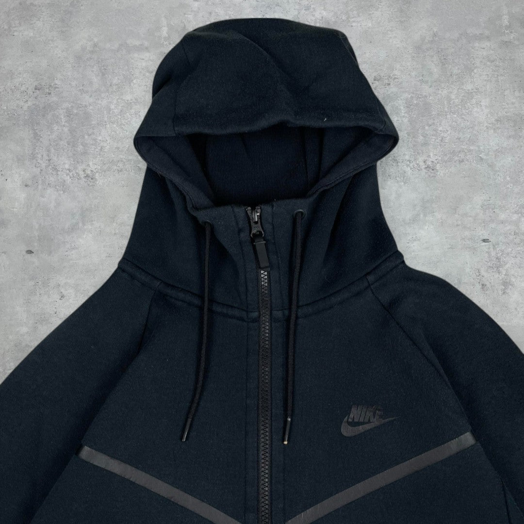 Nike fekete tech fleece felső