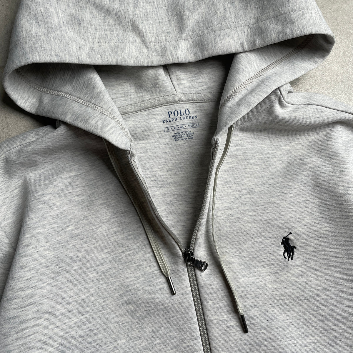 Ralph Lauren szürke zip-up hoodie