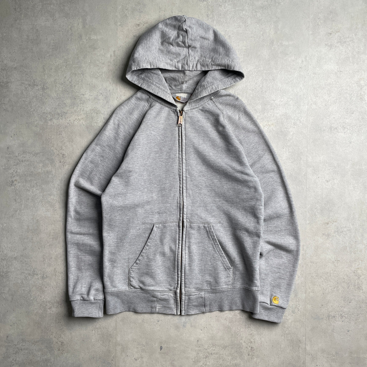 Carhartt szürke zipup pulcsi