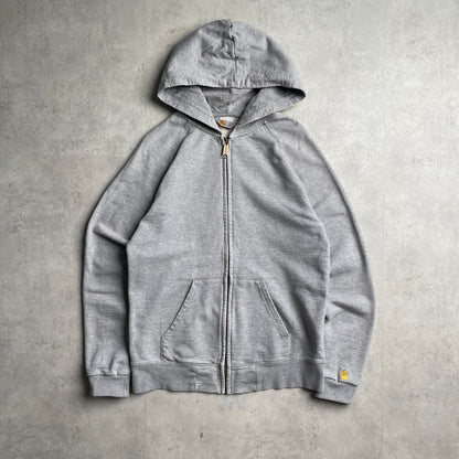 Carhartt szürke zipup pulcsi