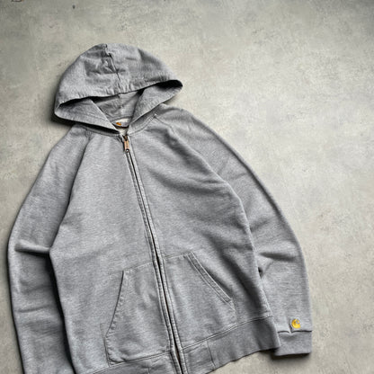 Carhartt szürke zipup pulcsi