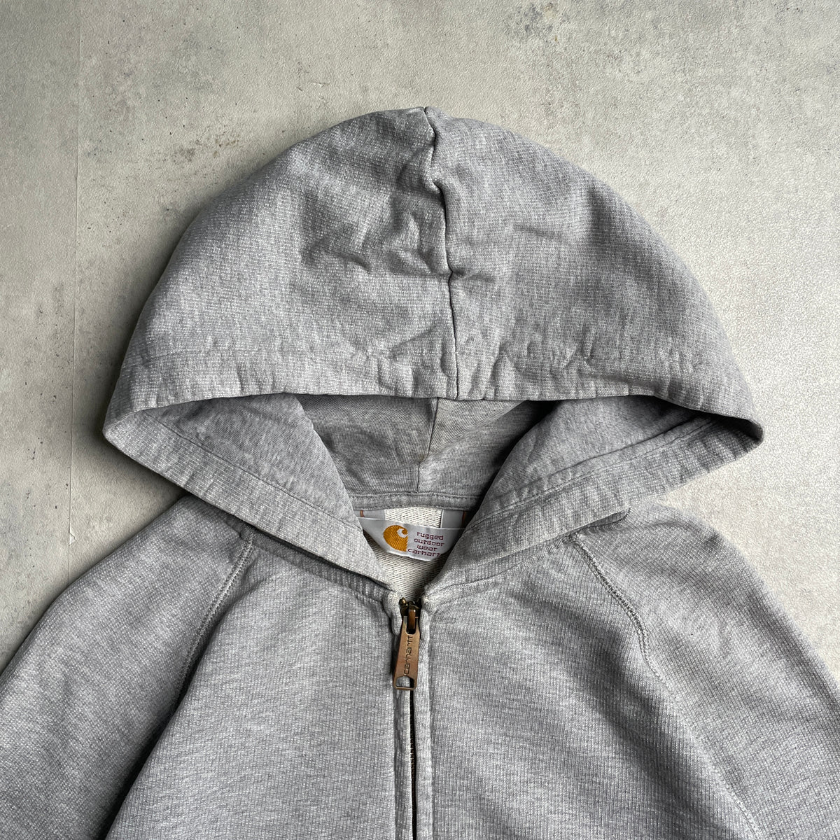 Carhartt szürke zipup pulcsi