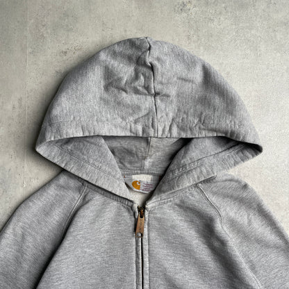 Carhartt szürke zipup pulcsi