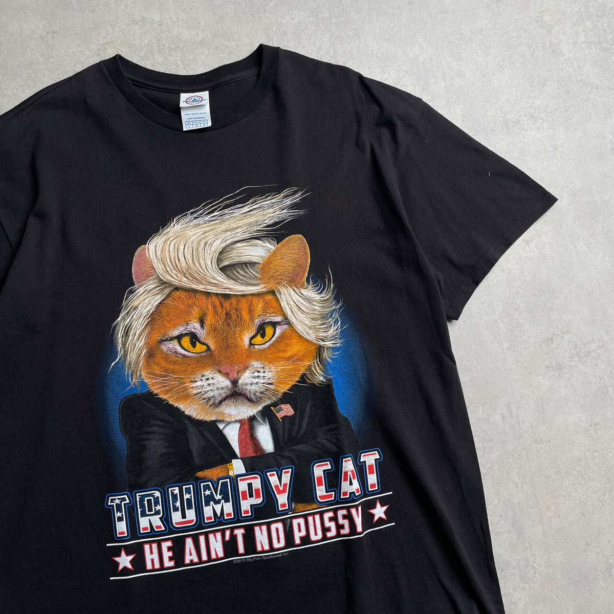 Trumpy cat graphic póló