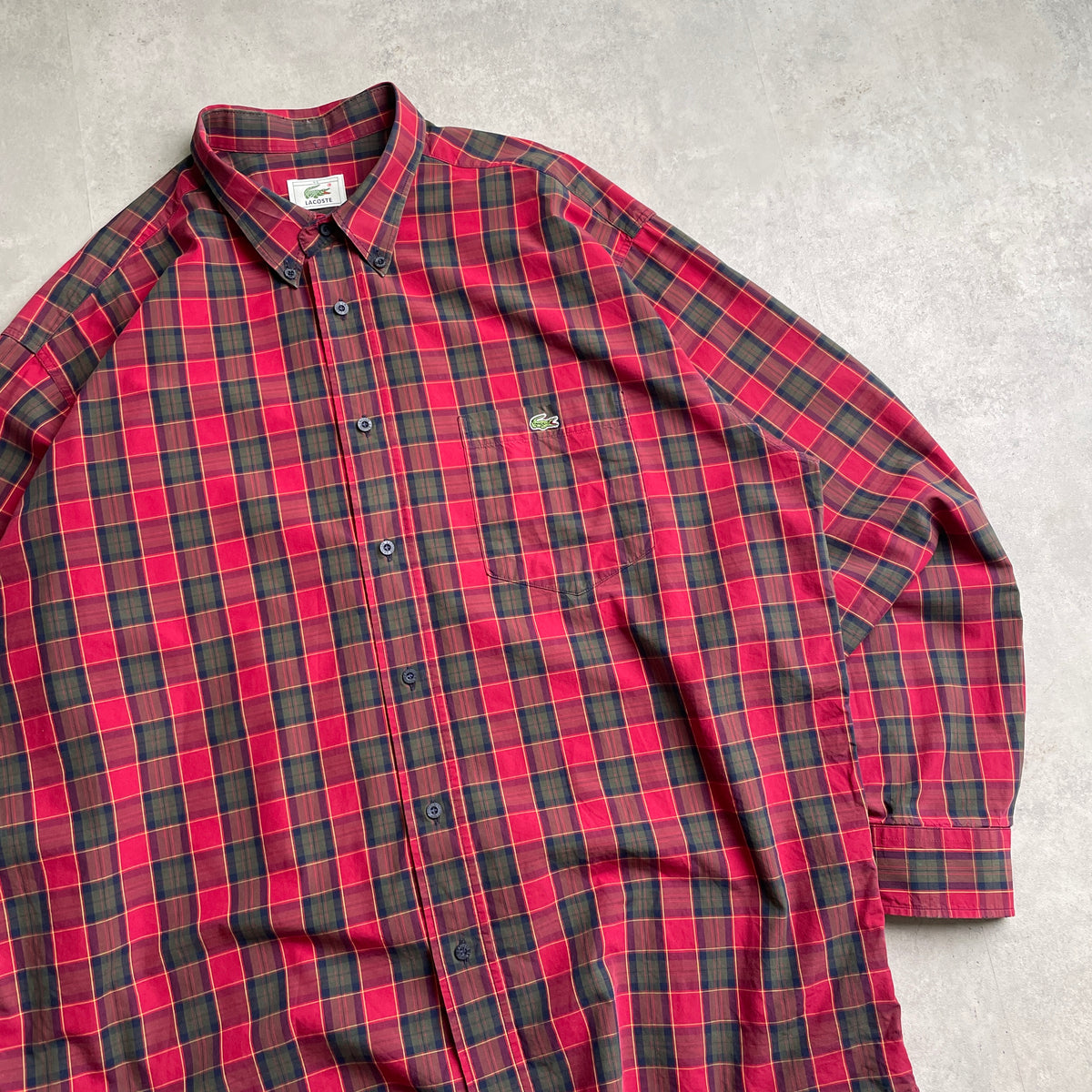 Vintage Lacoste kockás ing