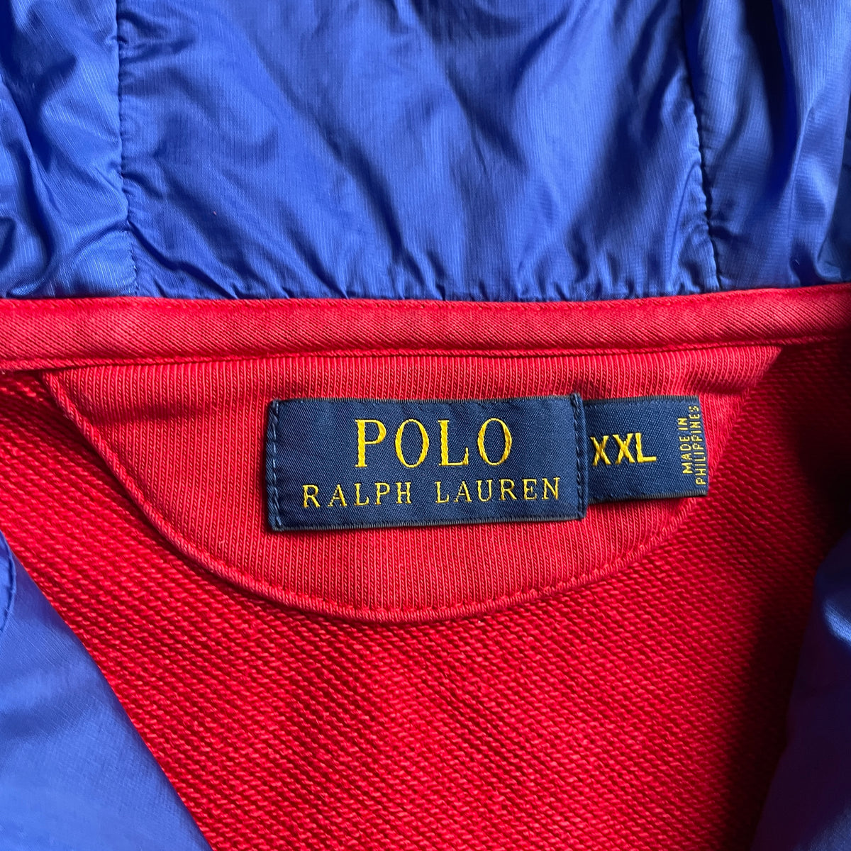 Ralph Lauren piros zipup hoodie