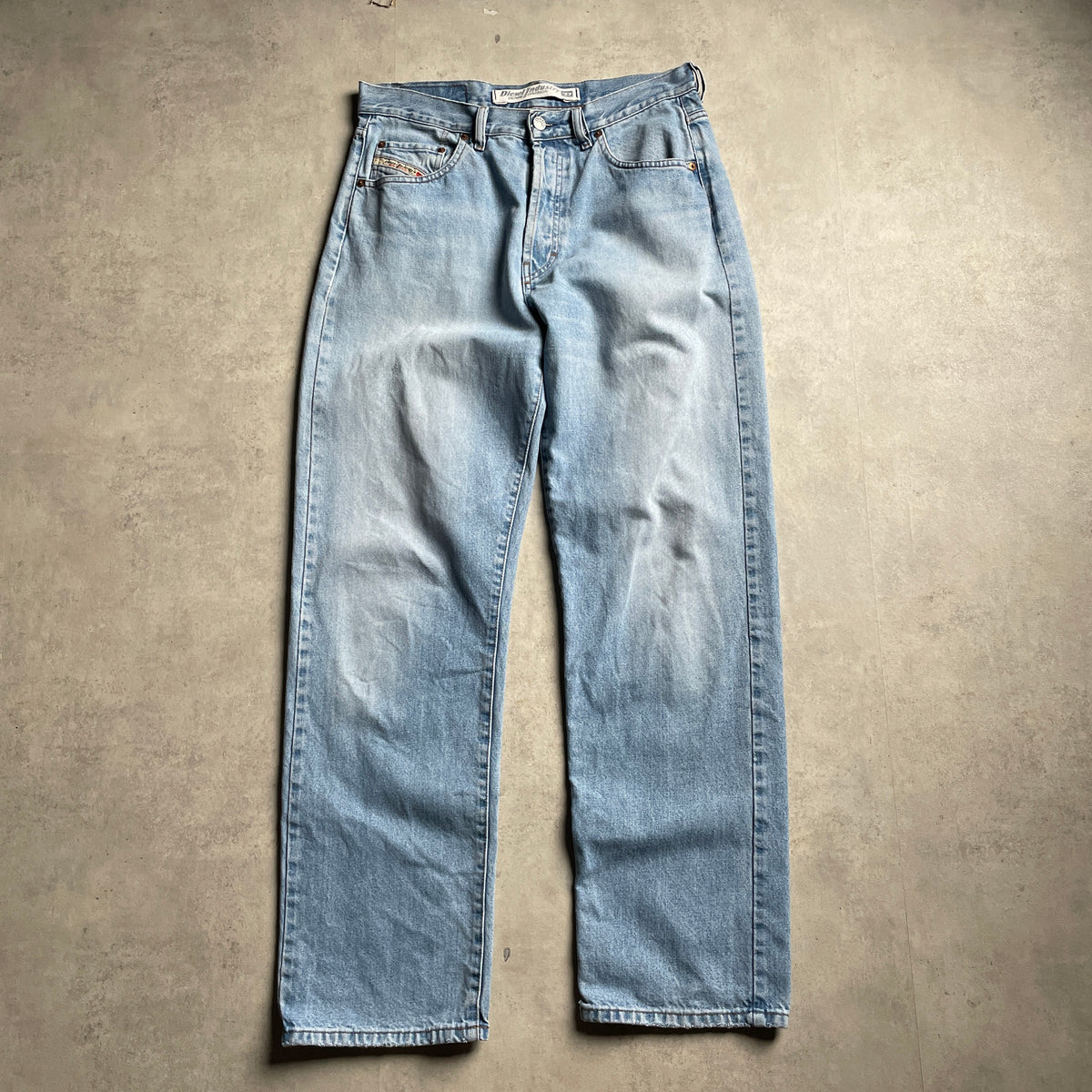 Diesel straight fit farmernadrág