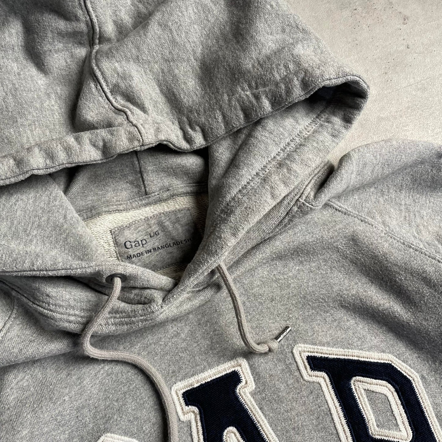 GAP big logo kapucnis pulóver