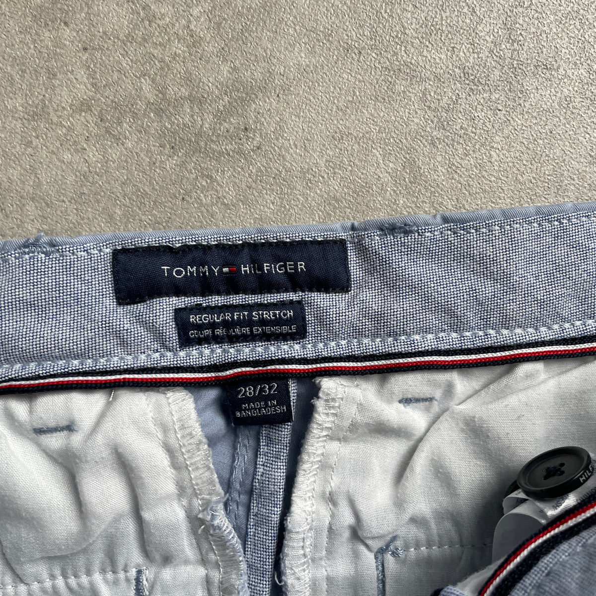 Tommy Hilfiger világoskék chinonadrág