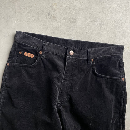 Wrangler fekete kordbársony nadrág