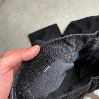 Wrangler fekete kordbársony nadrág