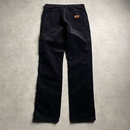 Wrangler fekete kordbársony nadrág
