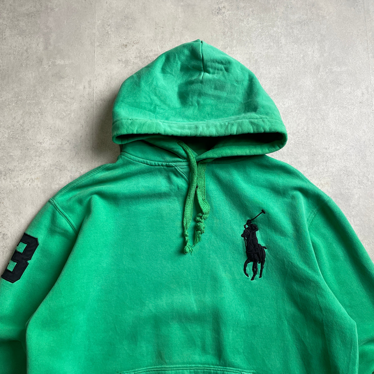 Ralph Lauren zöld big pony hoodie