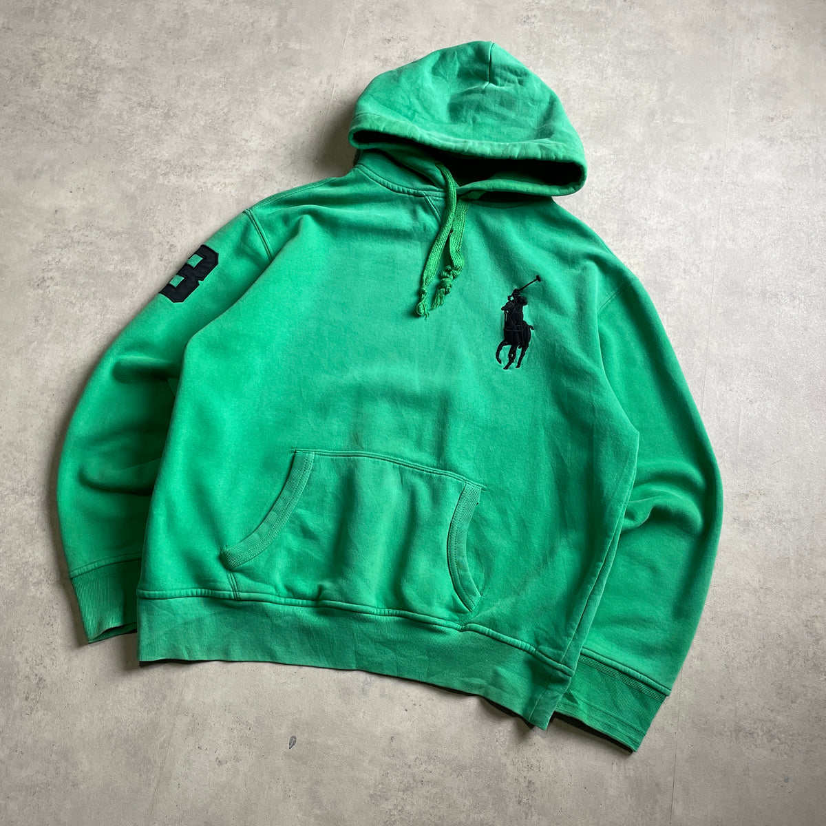 Ralph Lauren zöld big pony hoodie