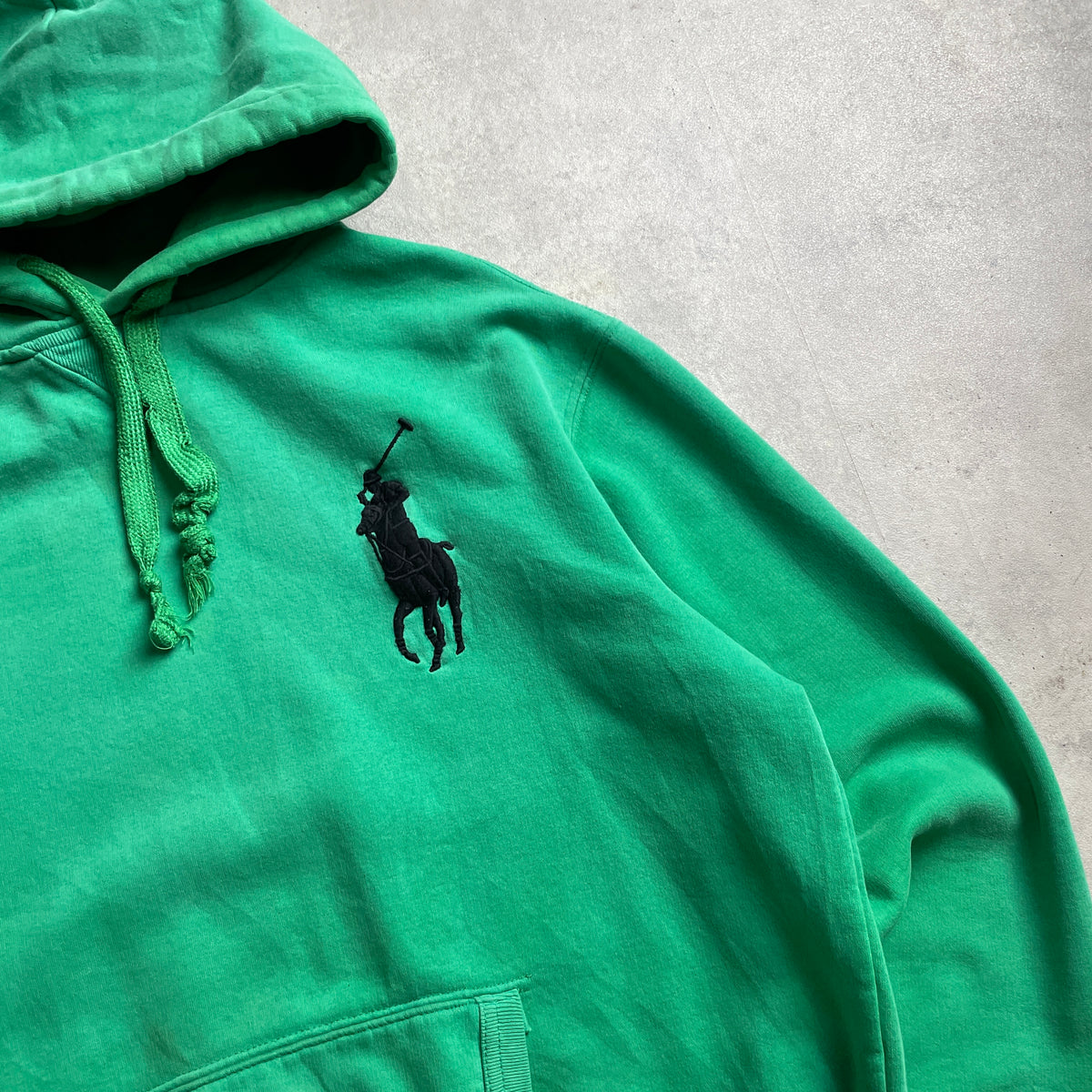 Ralph Lauren zöld big pony hoodie