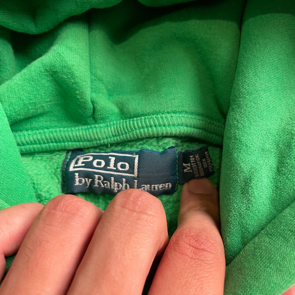 Ralph Lauren zöld big pony hoodie