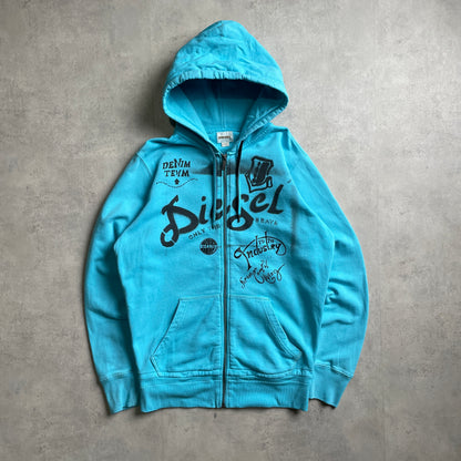 Y2K Diesel graffiti hoodie