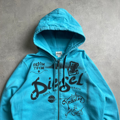 Y2K Diesel graffiti hoodie